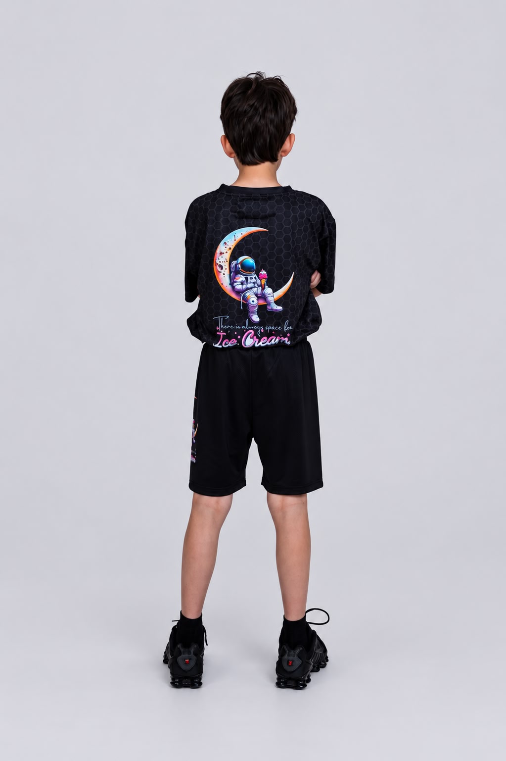 Moon Astronaut Twinset (black)