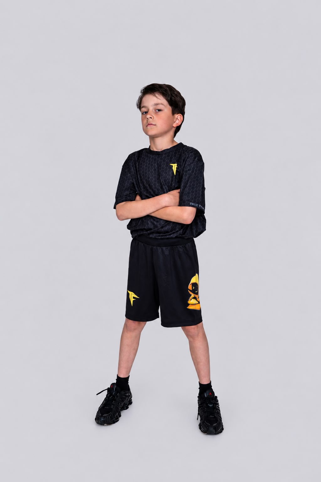 Yellow Alien Twinset (black)