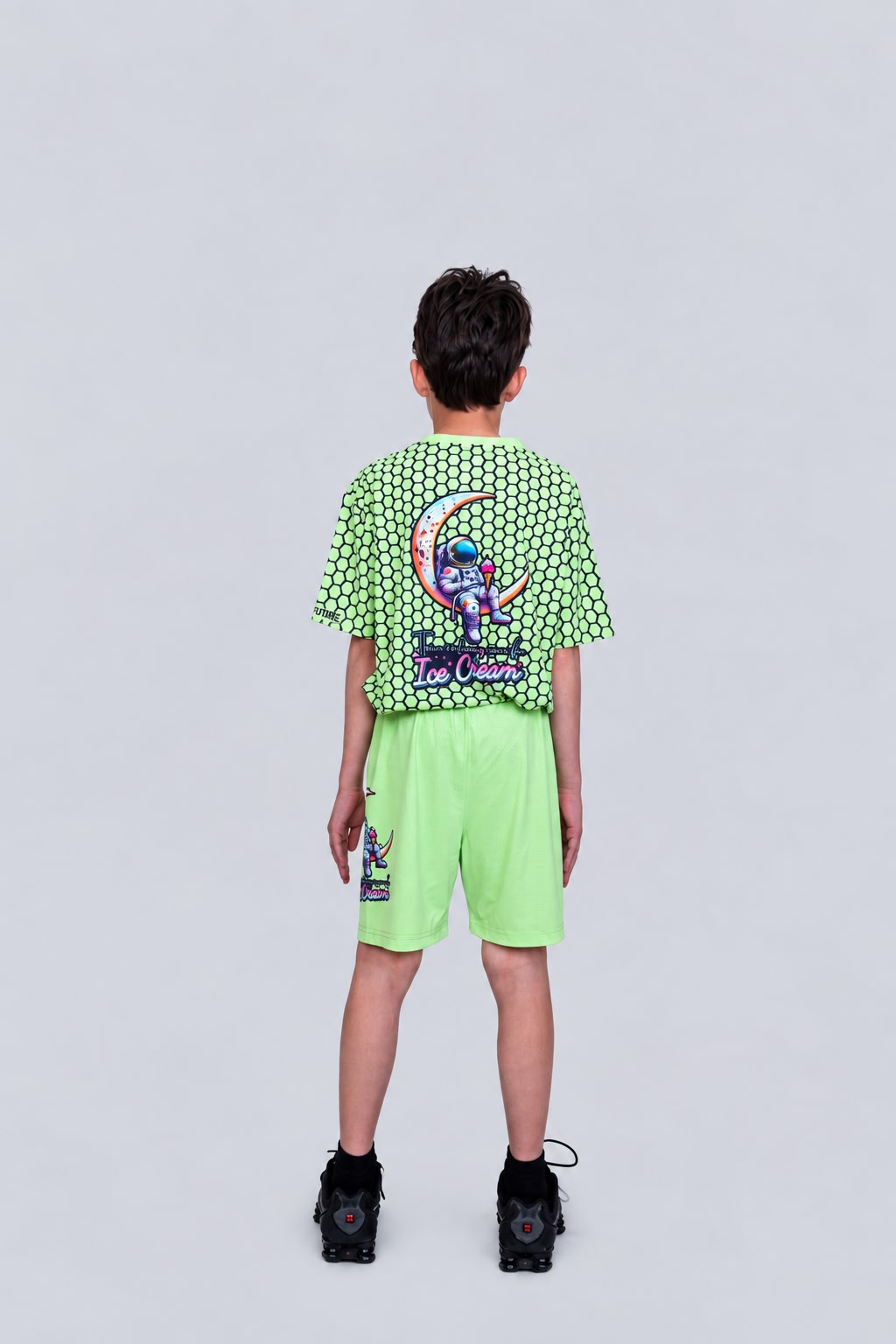 Moon Astronaut Twinset (green)