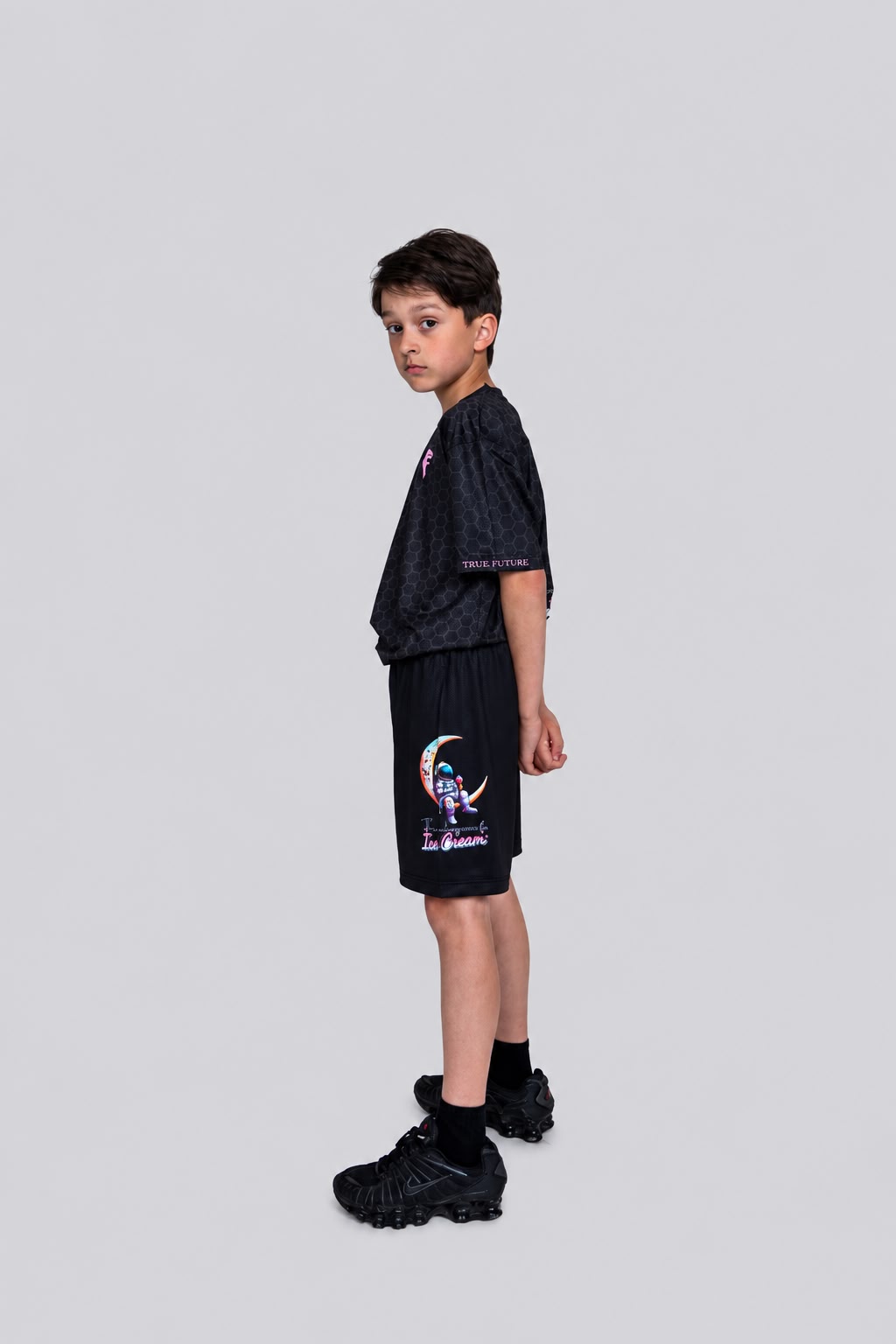 Moon Astronaut Twinset (black)