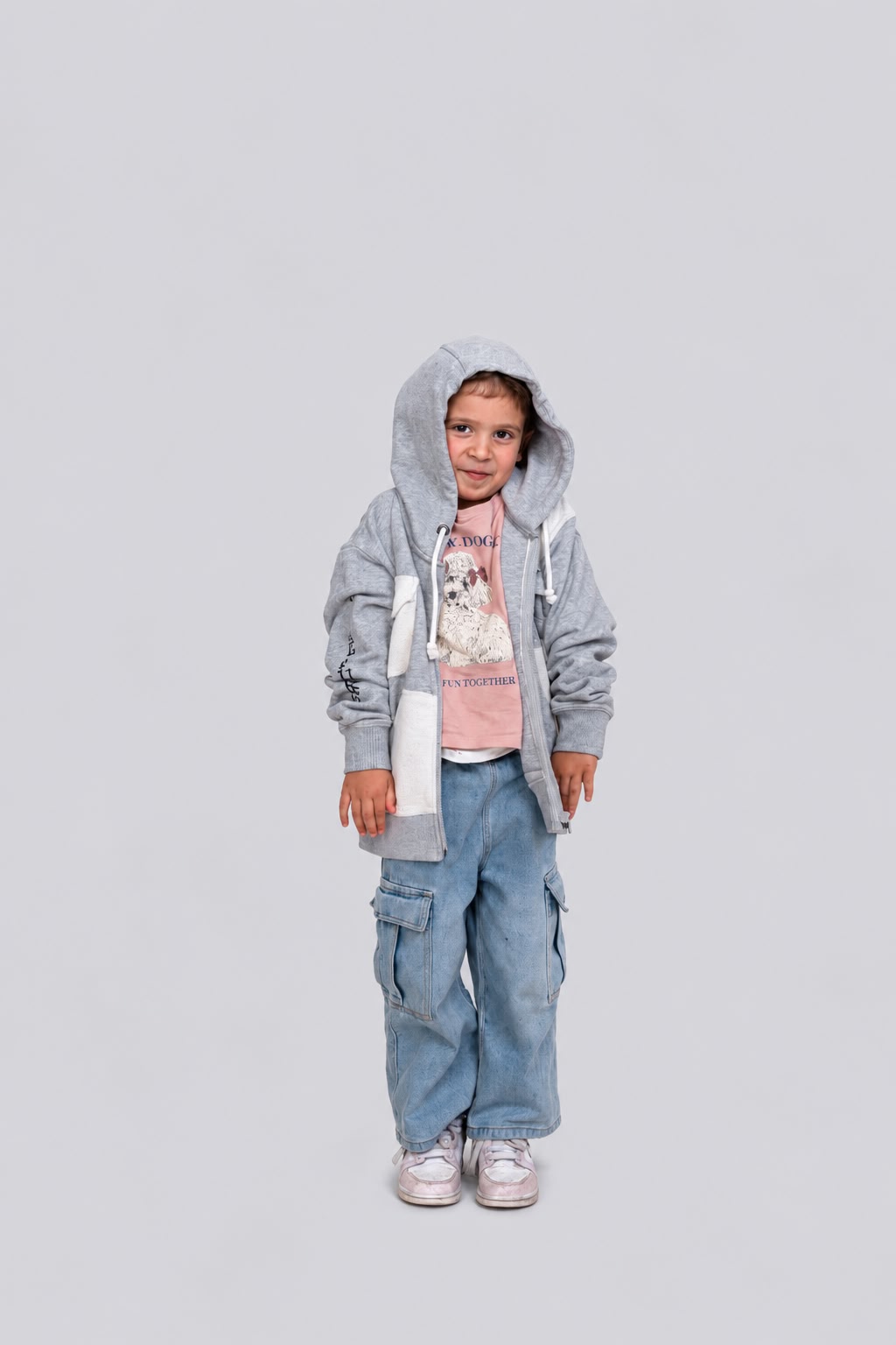 Grey Ying Yang Tracksuit