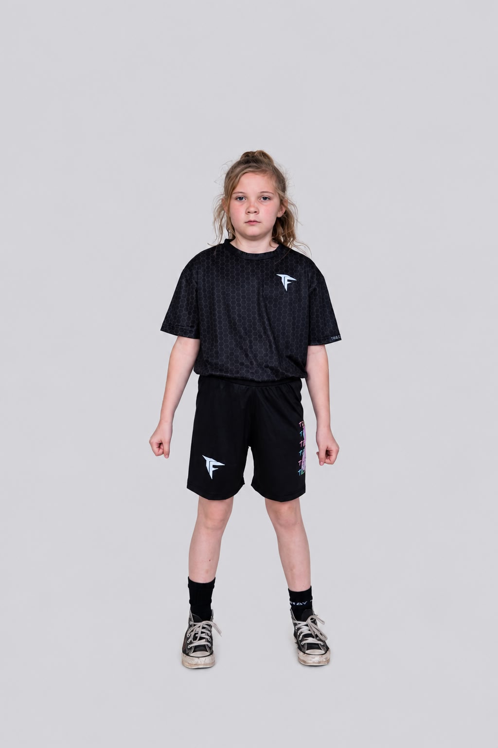 Pink Bear Twinset (black)