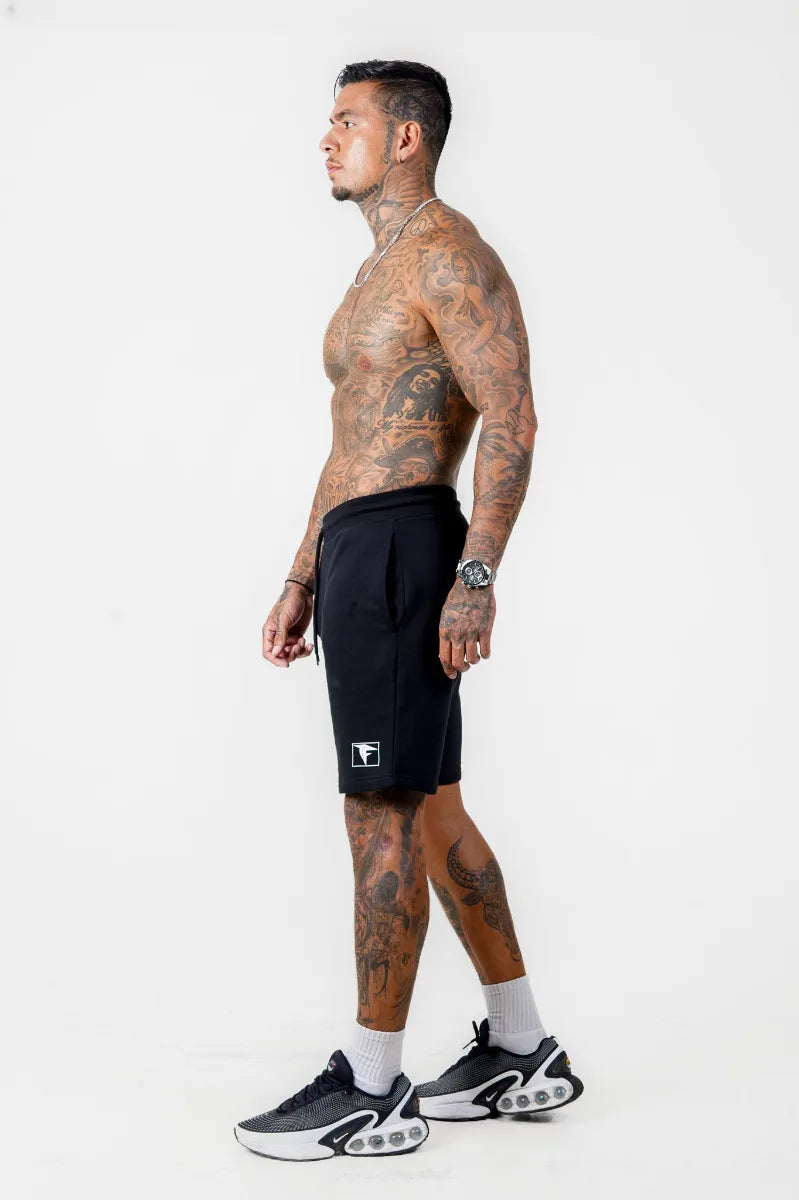 TF FLEECE SHORTS - BLACK