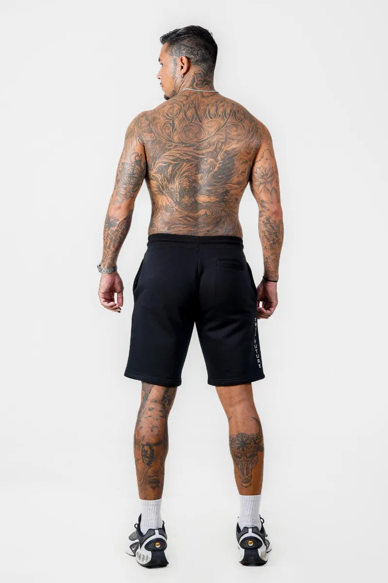 TF FLEECE SHORTS - BLACK - view 2