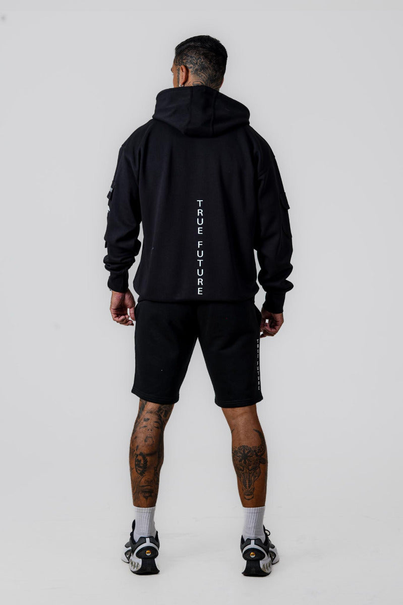 Men True Future Hoodie Black