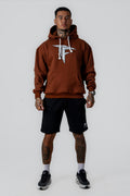 Men Oversized Hoodie Chocolate (320GSM)