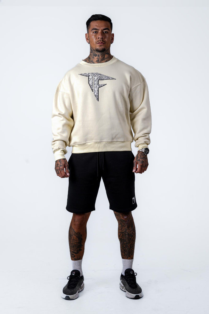 Cream Sweatshirt (320GSM)