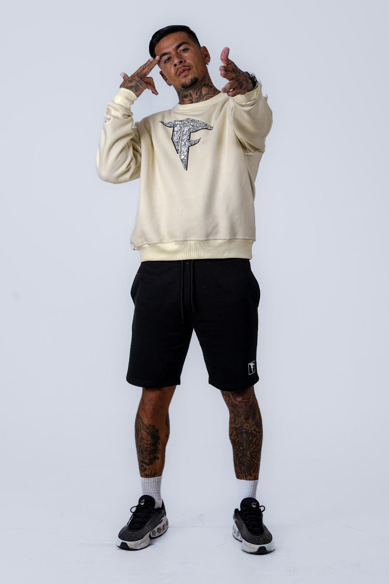 Cream Sweatshirt (320GSM)