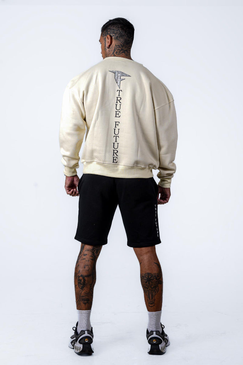 Cream Sweatshirt (320GSM)