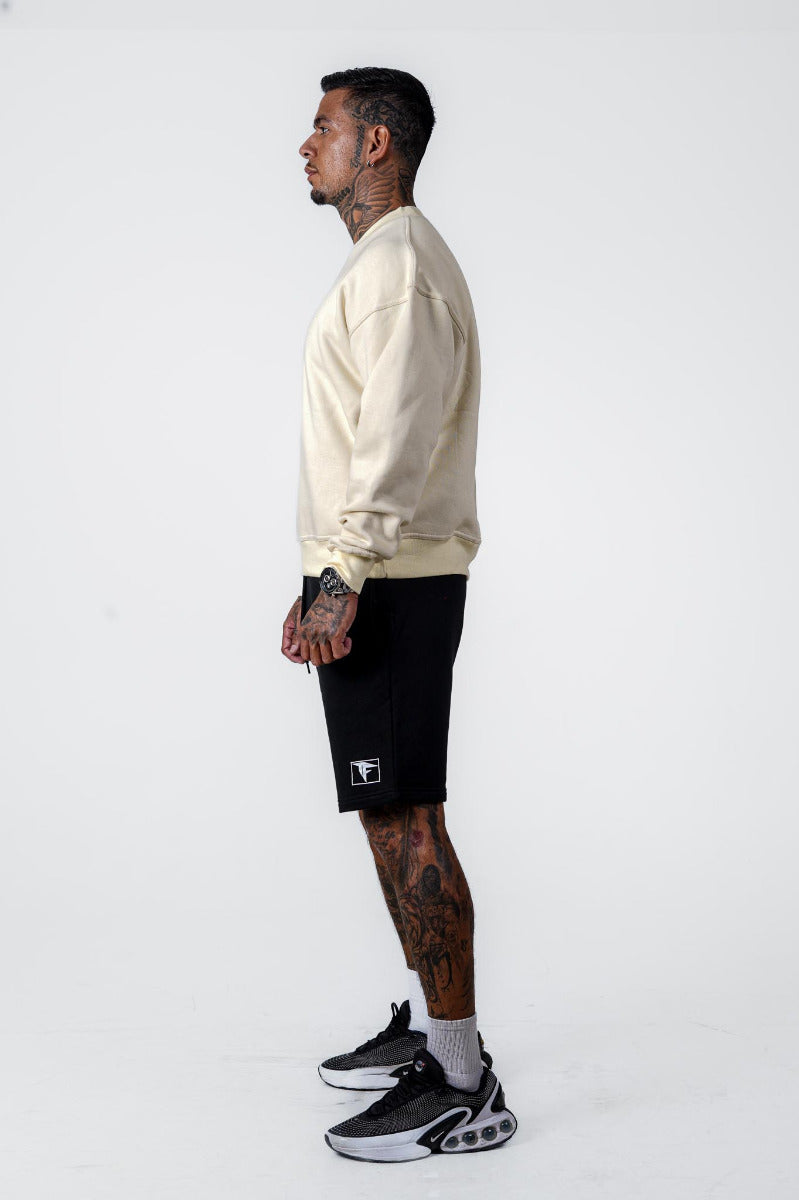 Cream Sweatshirt (320GSM)