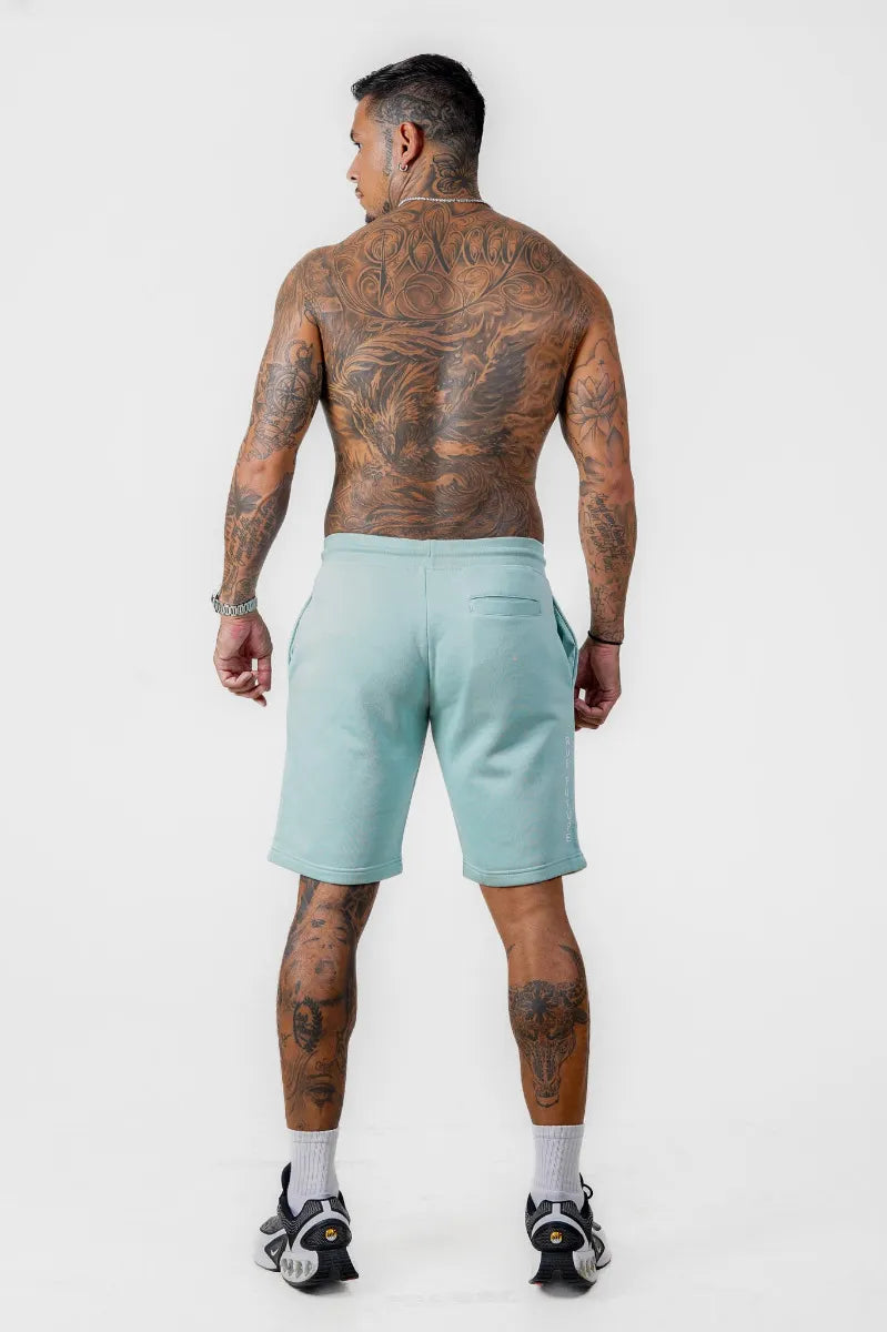 TF FLEECE SHORTS - GREEN - view 2