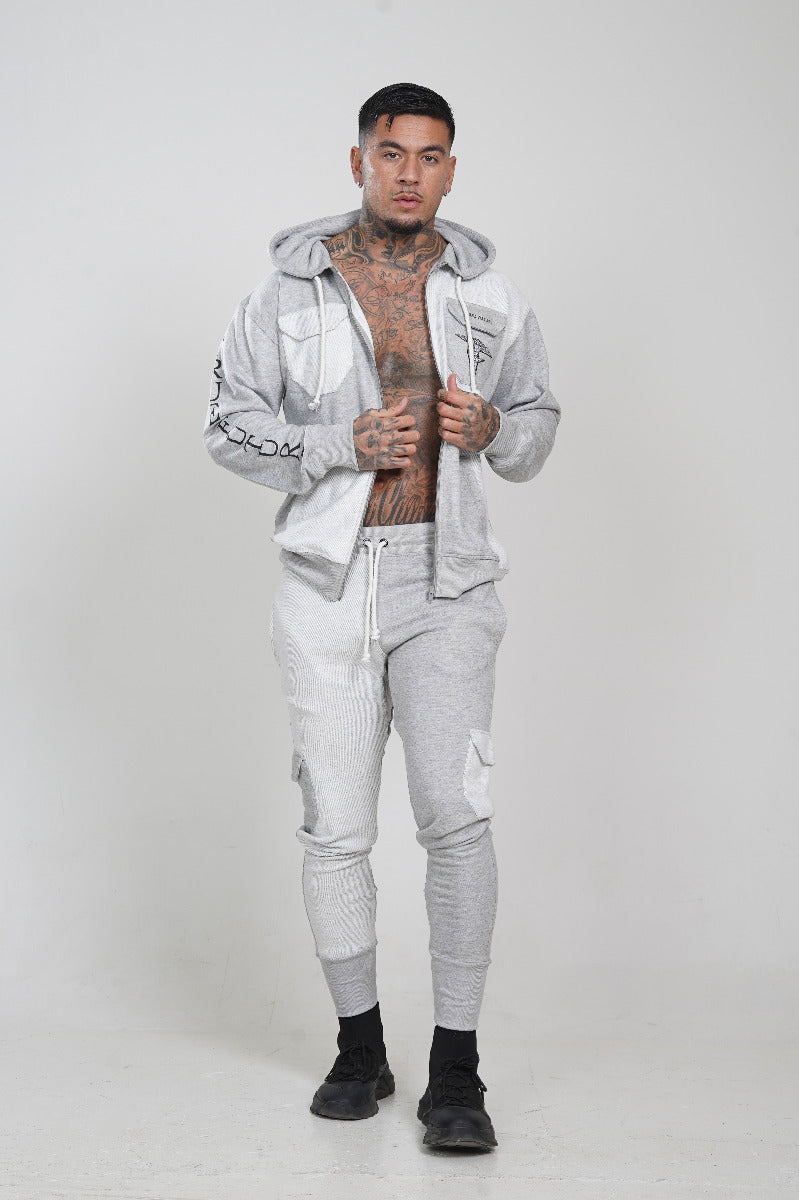 Grey Ying Yang Bottoms (260GSM)