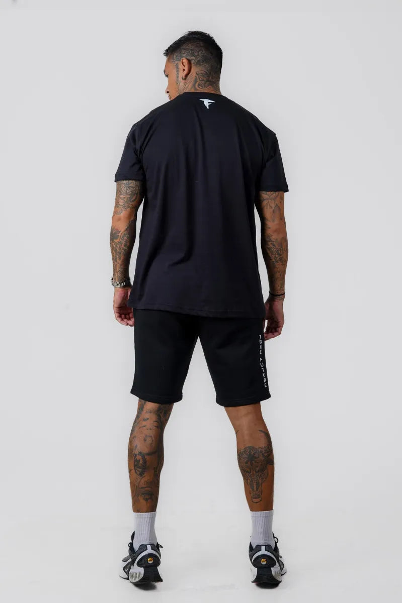 EINSTEIN OVERSIZED TEE - BLACK - view 2