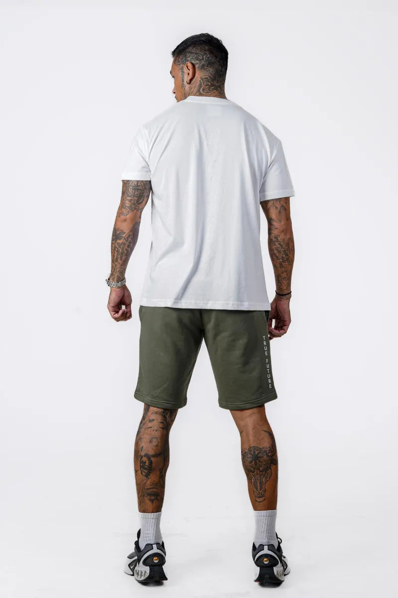 JAP WRITING OVERSIZED TEE - WHITE - view 2
