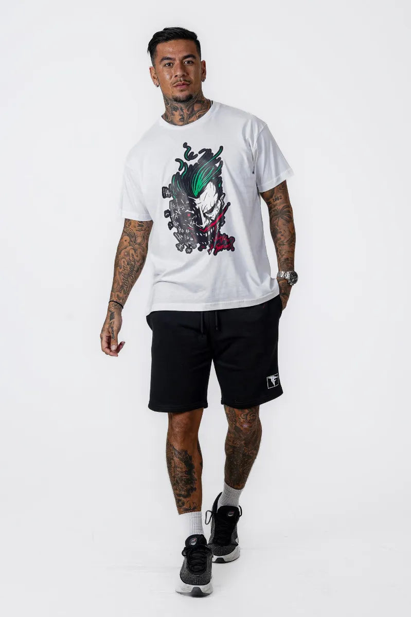 JOKER OVERSIZED TEE - WHITE