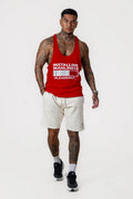 MAN UP VEST - RED