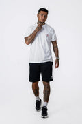 PINK ROSE OVERSIZED TEE - WHITE