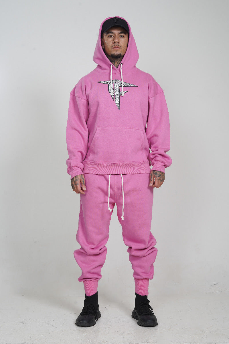 Pink Kangaroo Hoodie (320GSM)