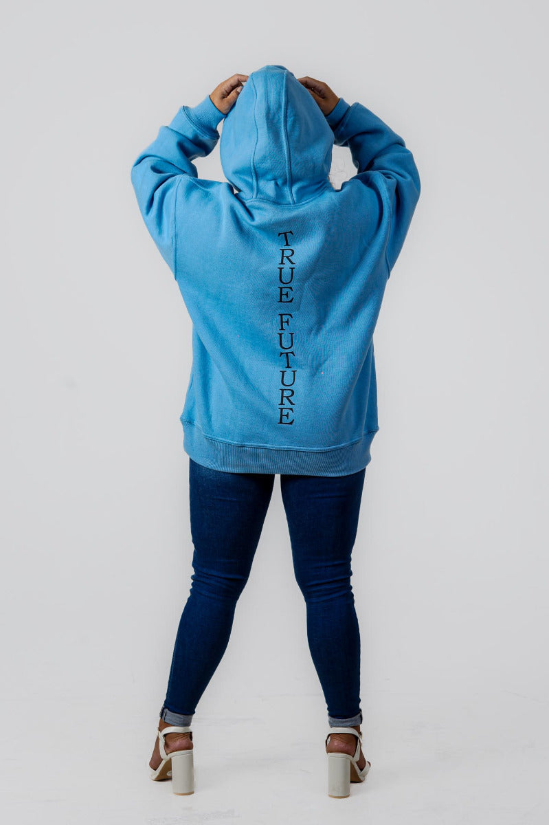 Unisex Oversized Hoodie Baby Blue (320GSM)