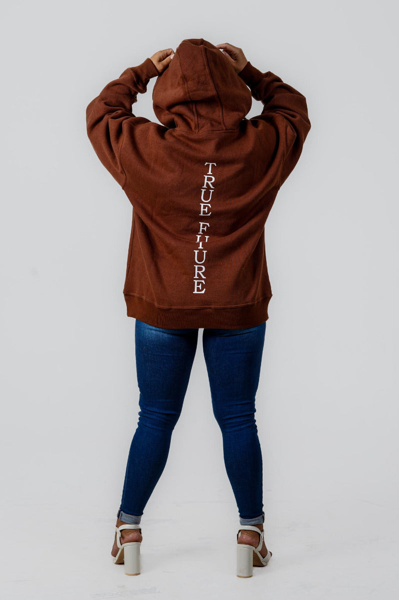 Unisex Oversized Hoodie Chocolate (320GSM)