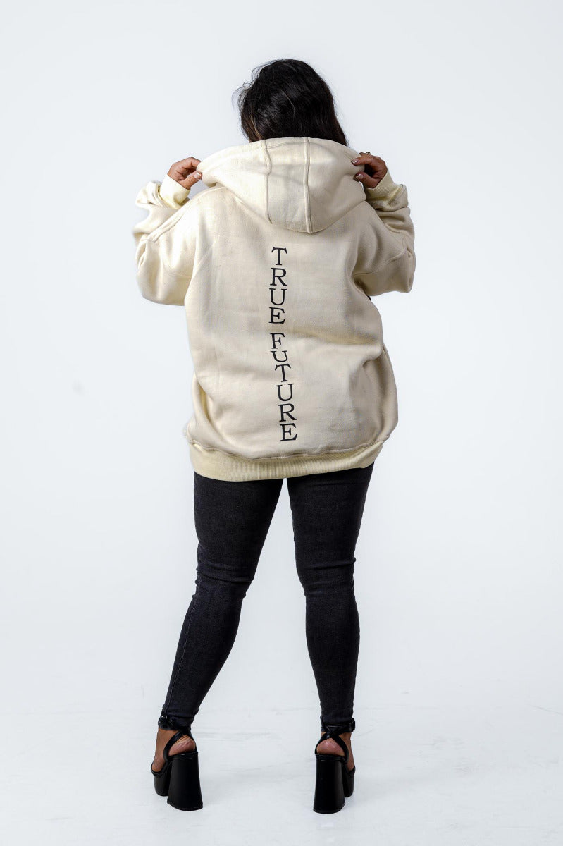 Unisex Oversized Hoodie Cream (320GSM)