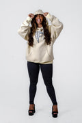Unisex Oversized Hoodie Cream (320GSM)