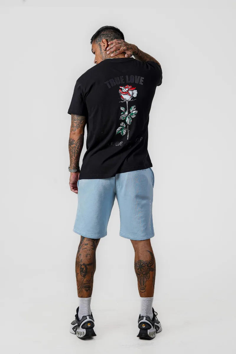 TRUE LOVE OVERSIZED TEE - BLACK