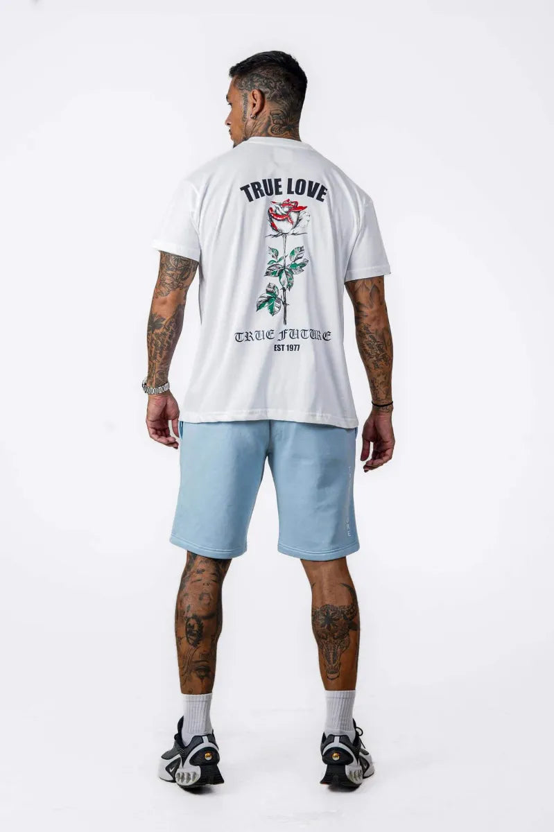 TRUE LOVE OVERSIZED TEE - WHITE - view 2