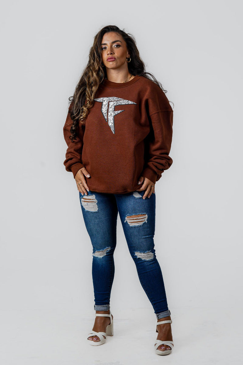 Unisex Sweatshirt Chocolate
