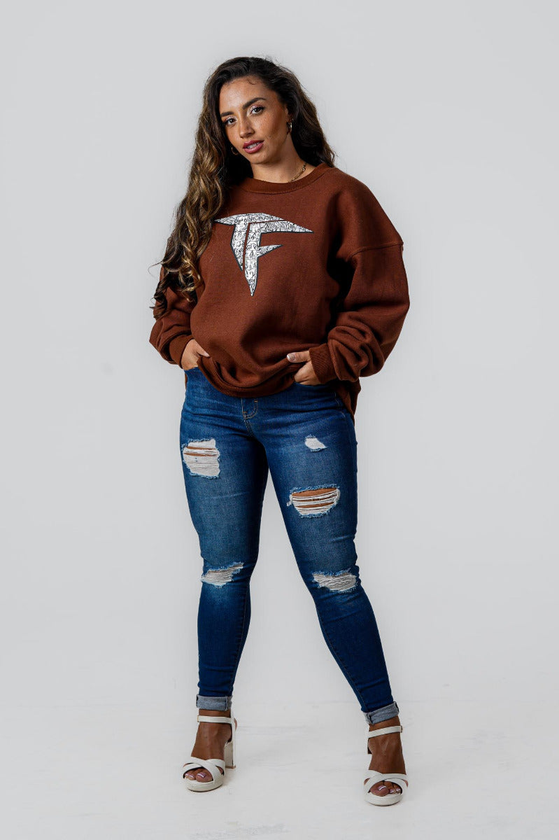 Unisex Sweatshirt Chocolate