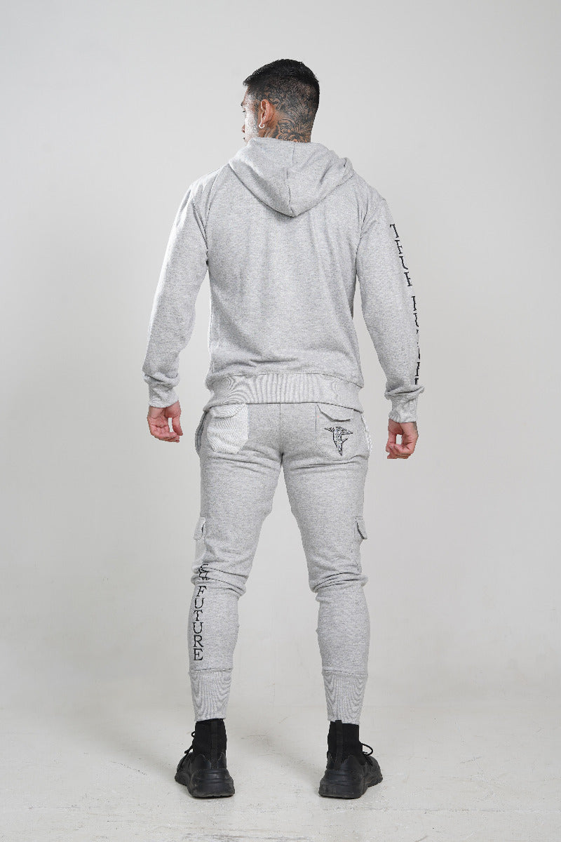 Grey Ying Yang Bottoms (260GSM)