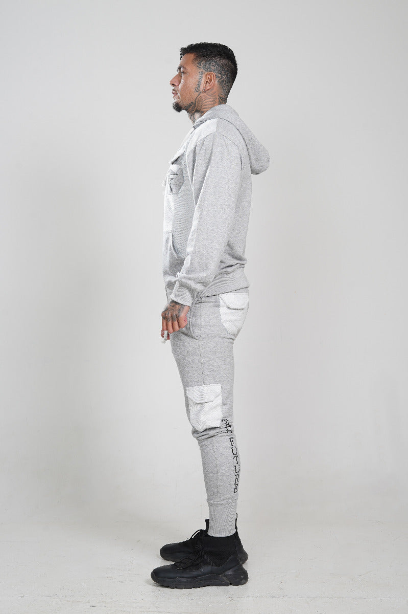 Grey Ying Yang Bottoms (260GSM)