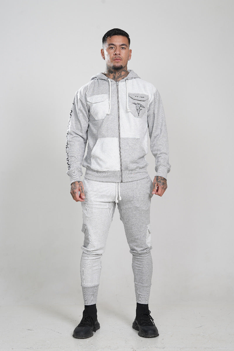 Grey Ying Yang Bottoms (260GSM)